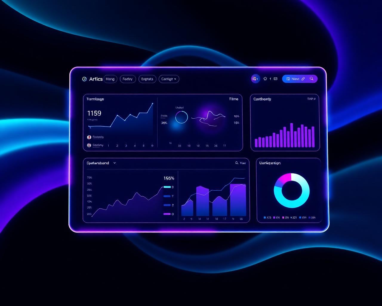 Eggheadd Digital analytics dashboard preview